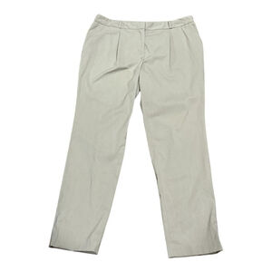 Jones New York Pants Womens 12 Beige Straight Leg Stretch Dress Career Slacks